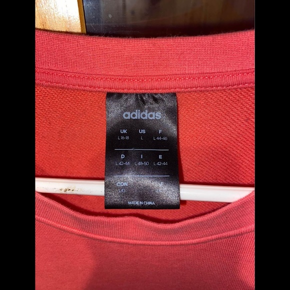 Lg ADIDAS Pullover Sweatshirt - Picture 2 of 2
